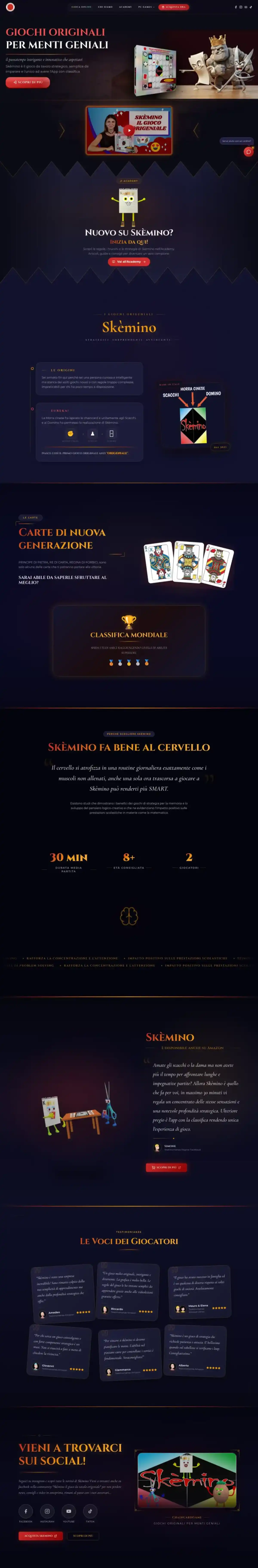 Screenshot Chain Card Game